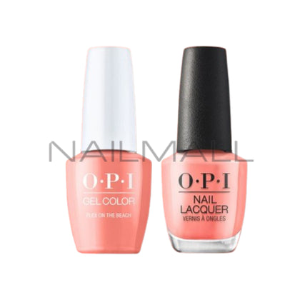 OPI	Summer 2023	Summer Makes the Rules	Gel Duo	Matching Gelcolor and Nail Polish	Flex On the Beach	P005