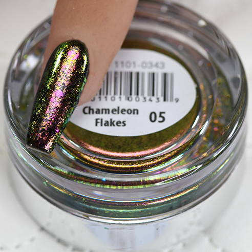 Cre8tion Nail Art Effect Flakes 0.5g - Chameleon Flakes C05