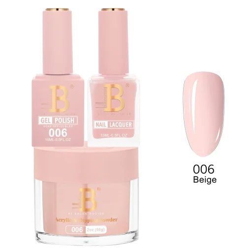 Billionaire Trio Matching Set - Imperial Collection - Beige (006)