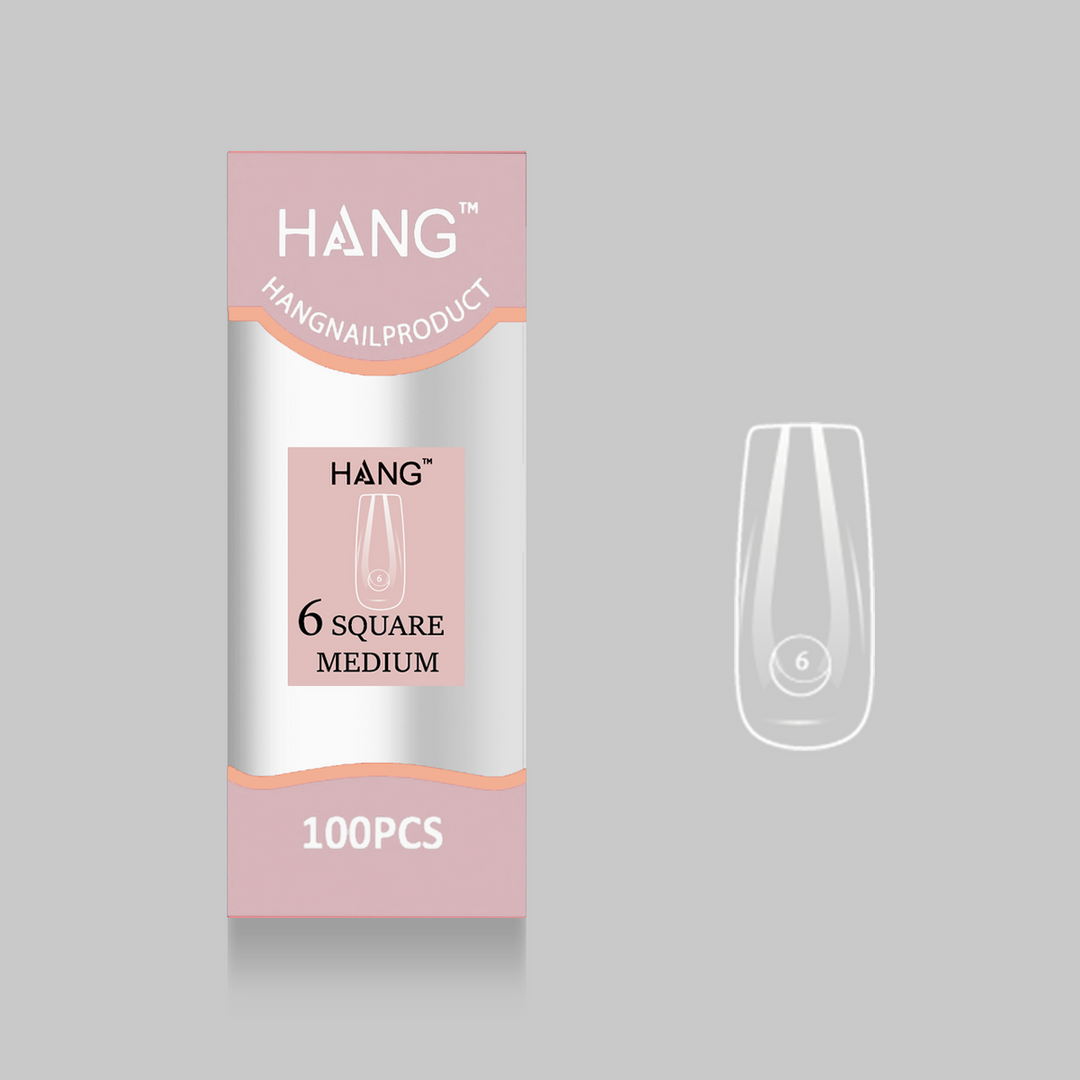 Hang Nail Products - Premium Tip Refill (Square Medium) - 100 pcs.