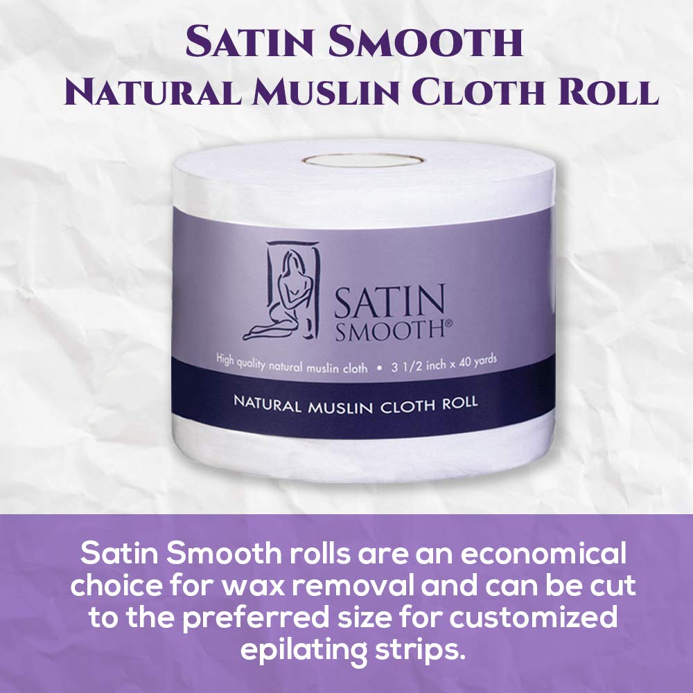 Satin Smooth Natural Muslim Cloth Roll