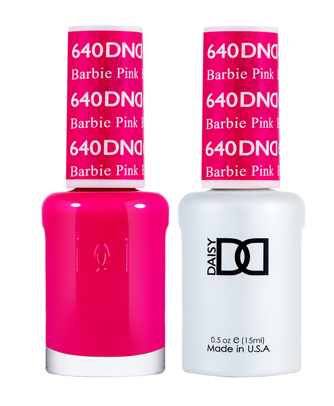 Barbie Pink #640 - Daisy DND Matching Gel Duo Set