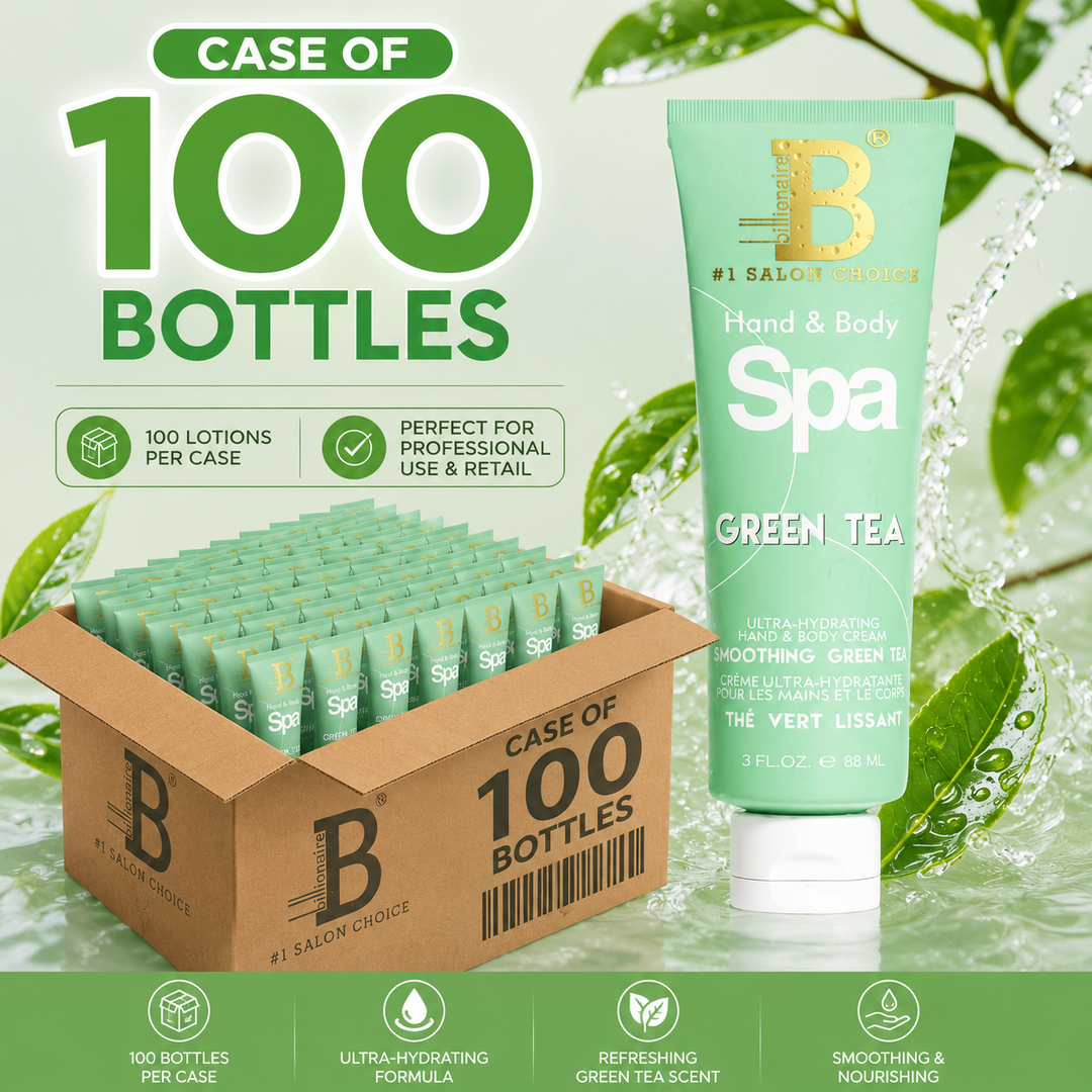 Billionaire Hand & Body Spa Cream Lotion 3oz | Nourishing Moisturizing Spa Cream