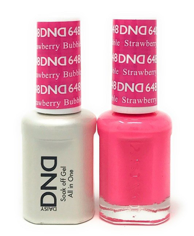 Strawberry Bubble #648 - Daisy DND Matching Gel Duo Set