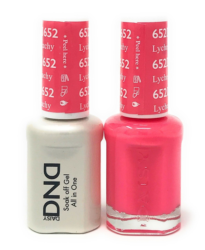 Lychee Peachy #652 - Daisy DND Matching Gel Duo Set