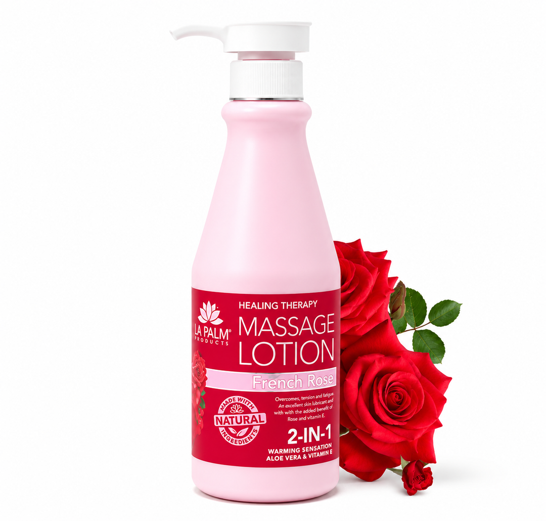 La Palm 2-in-1 Massage Lotion with Collagen | Salon & Spa Formula