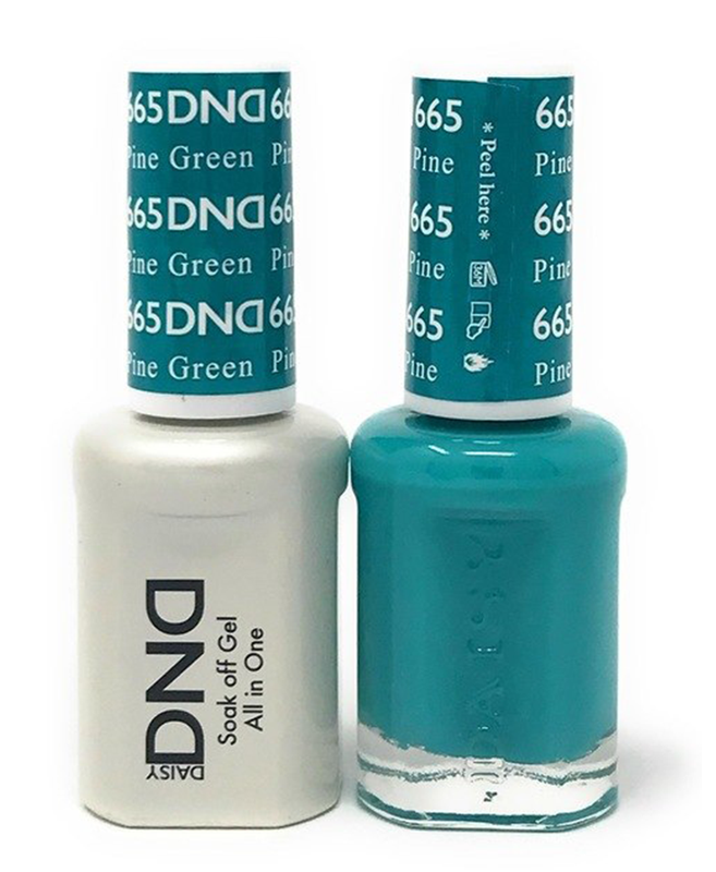 Pine Green #665 - Daisy DND Matching Gel Duo Set