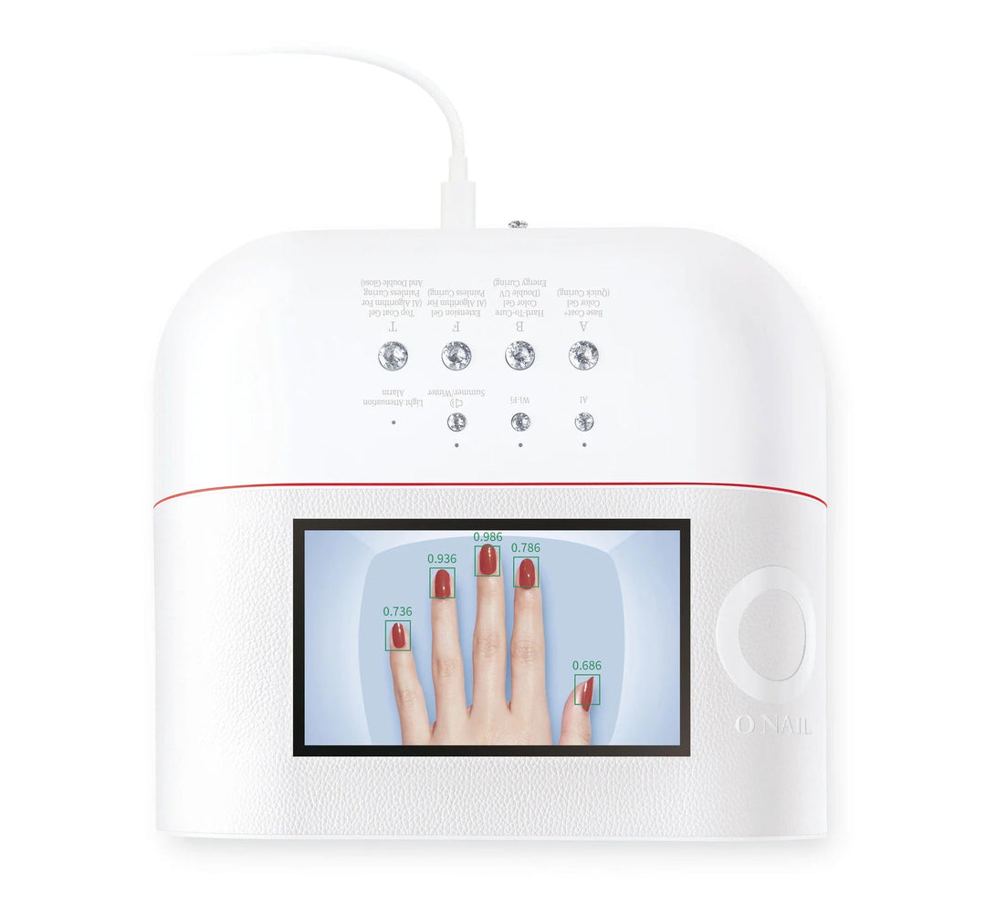 O NAIL AI UV Lamp – ONAIL Smart LED Nail Lamp with 109 LEDs & Battery Option