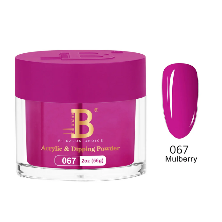 Billionaire Dip Acrylic Powder - Imperial Collection - Mulberry (067)