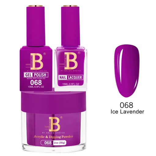 Billionaire Trio Matching Set - Imperial Collection - Ice Lavender (068)