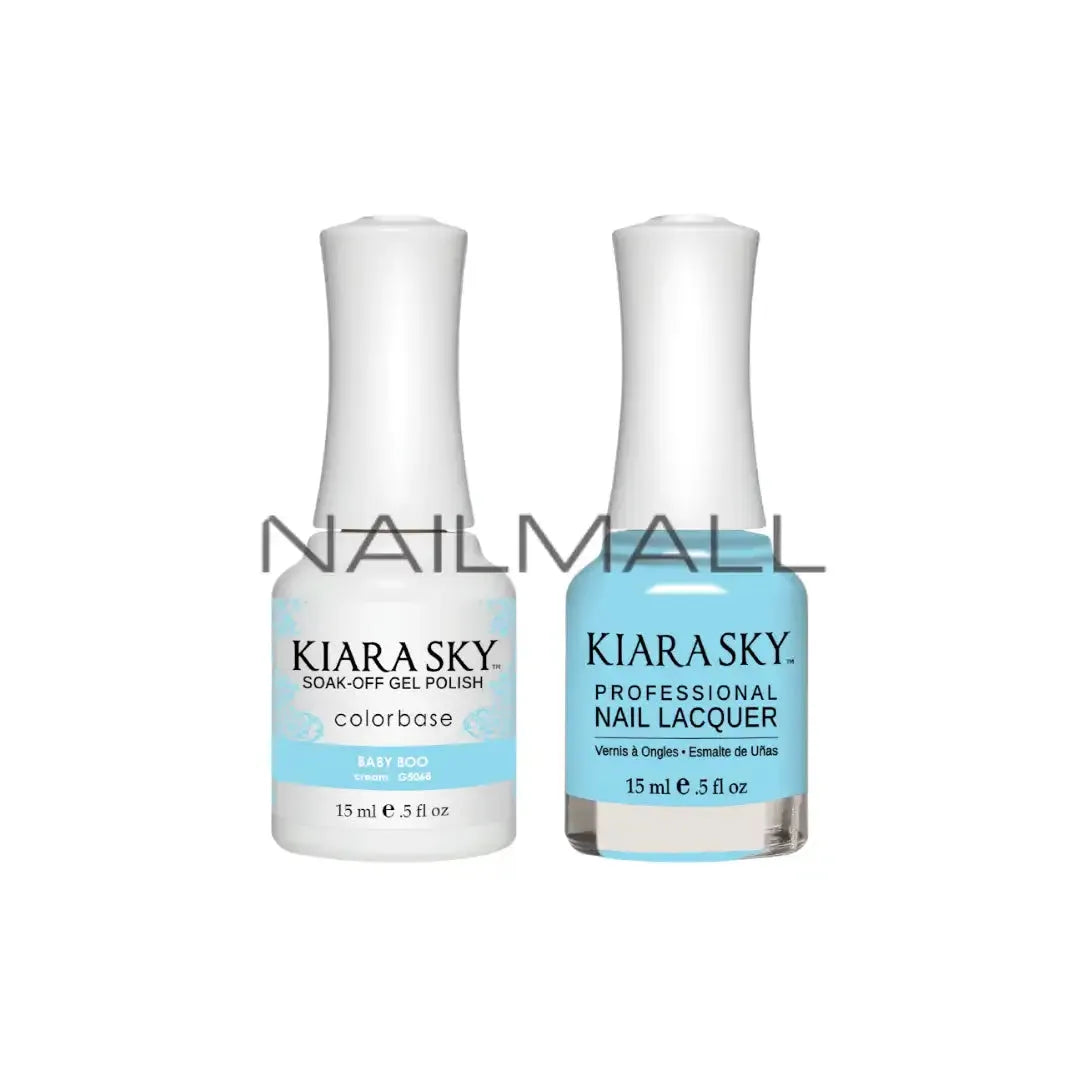 Baby Boo	5068 - Kiara Sky	All in One	Gel Duo	Matching Gel and Nail Polish