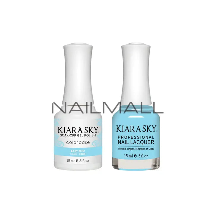 Baby Boo	5068 - Kiara Sky	All in One	Gel Duo	Matching Gel and Nail Polish