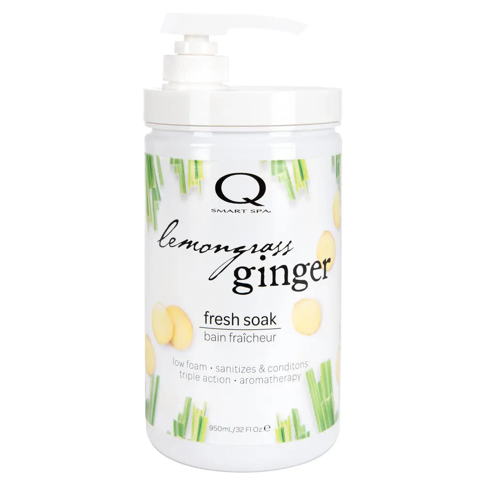 Smart Spa Triple Action Fresh Soak - Lemongrass Ginger 35oz