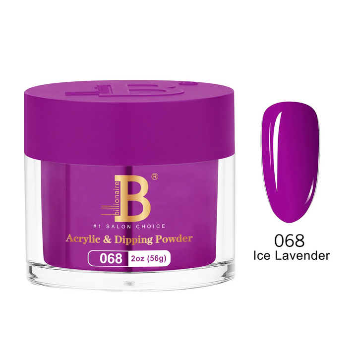 Billionaire Dip Acrylic Powder - Imperial Collection - Ice Lavender (068)
