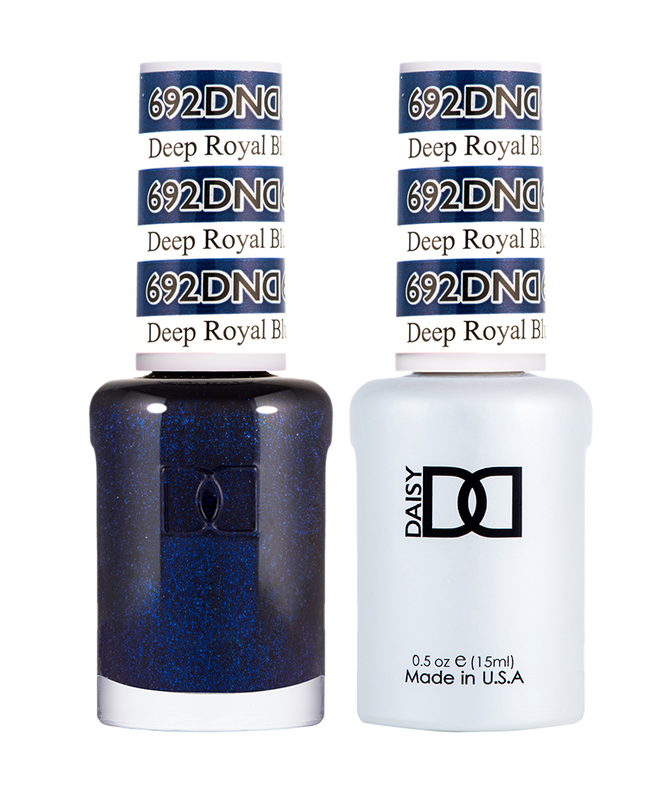 Deep Royal Blue #692 - Daisy DND Matching Gel Duo Set
