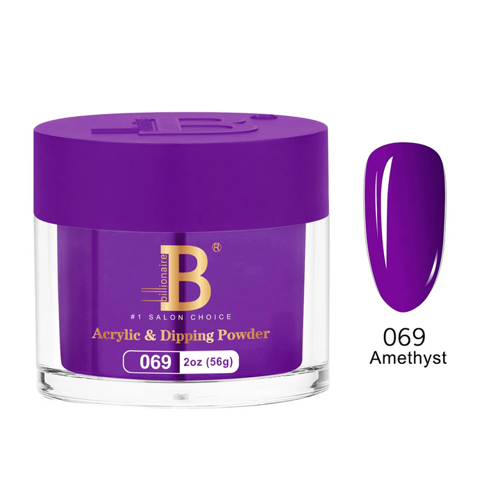 Billionaire Dip Acrylic Powder - Imperial Collection - Amethyst (069)