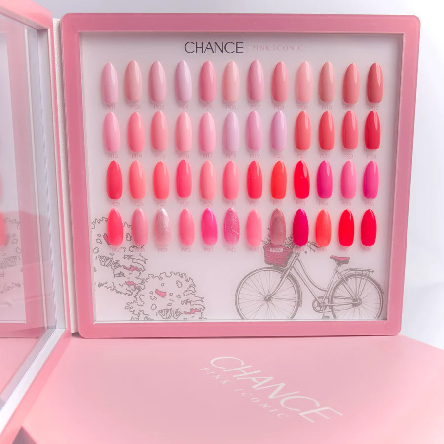 Cre8tion Chance "Pink Iconic" Gel Full Kit 48 Colors Collection