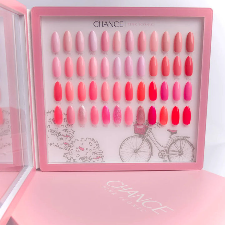 Cre8tion Chance "Pink Iconic" Gel Full Kit 48 Colors Collection