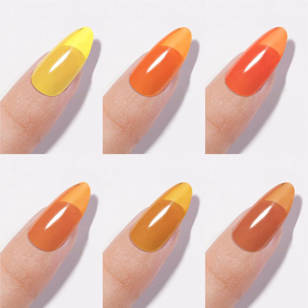 Cre8tion Chance Autumn Sunset Collection 0.5oz #19 Collection Kit - 18 Colors Gel Collection
