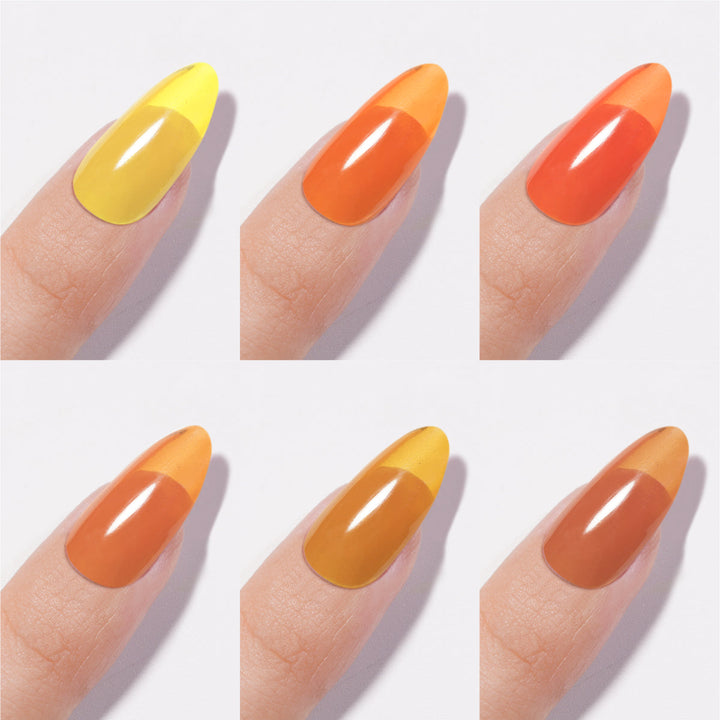 Cre8tion Chance Autumn Sunset Collection 0.5oz #19 Collection Kit - 18 Colors Gel Collection
