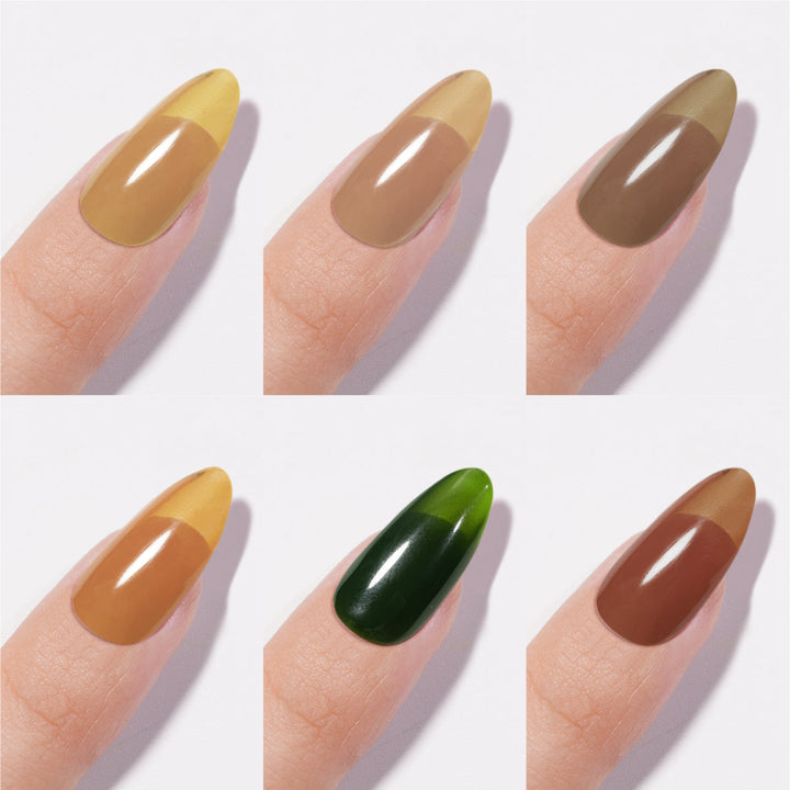 Cre8tion Chance Autumn Sunset Collection 0.5oz #19 Collection Kit - 18 Colors Gel Collection