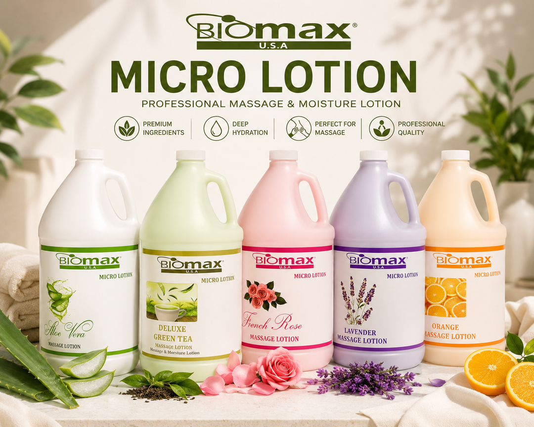 BioMax Micro Massage Lotion 1 Gallon | Professional Massage Lotion – Single or Case of 4