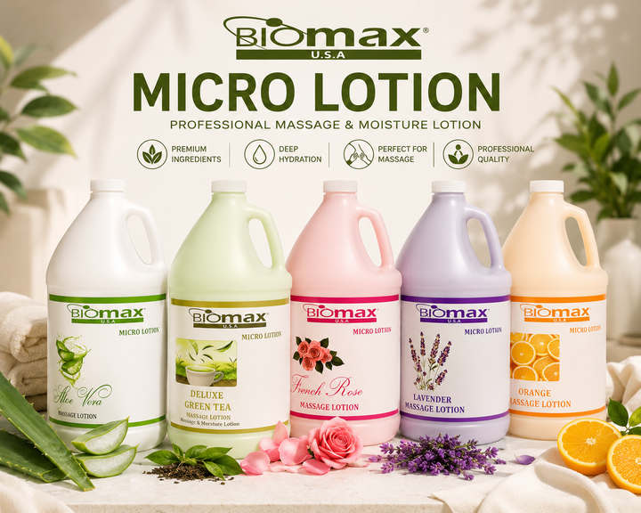 BioMax Micro Massage Lotion 1 Gallon | Professional Massage Lotion – Single or Case of 4