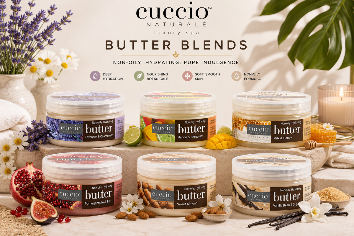 Cuccio Naturale Butter Blend | Ultra-Rich Hand & Body Butter | 8 oz or 36 oz