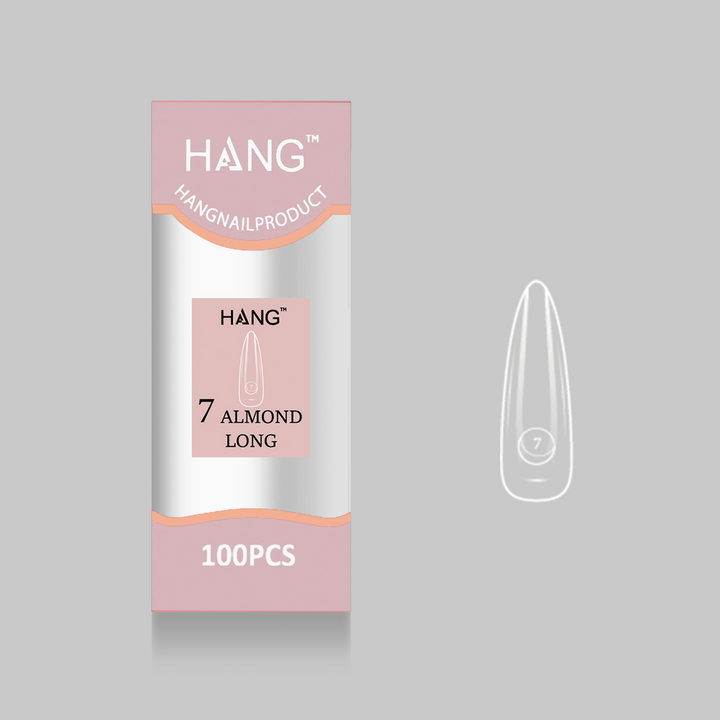 Hang Nail Products - Premium Tip Refill (Almond Long) - 100 pcs.