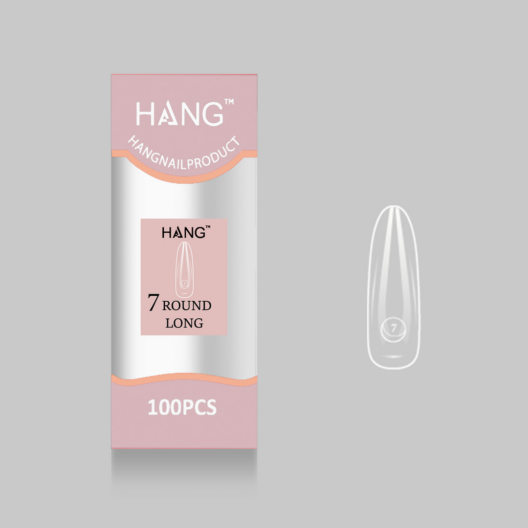 Hang Nail Products - Premium Tip Refill (Round Long) - 100 pcs.