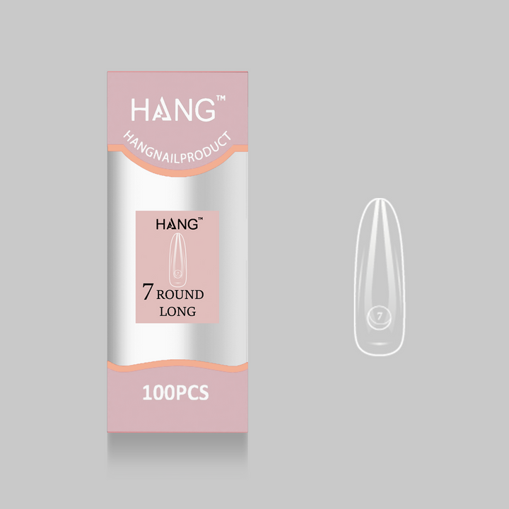 Hang Nail Products - Premium Tip Refill (Round Long) - 100 pcs.