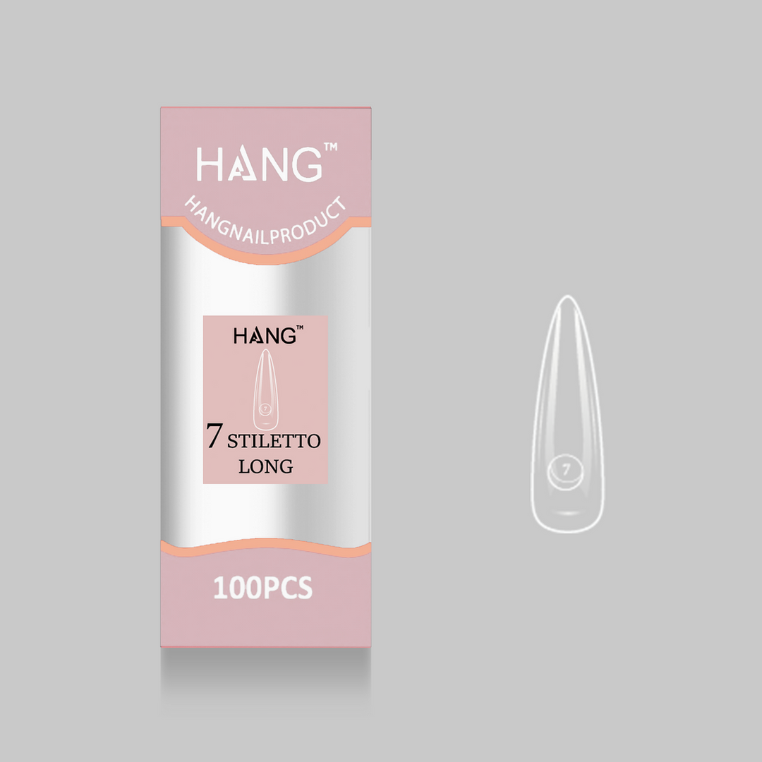 Hang Nail Products - Premium Tip Refill (Stilleto Long) - 100 pcs.