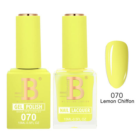 Billionaire Duo Matching Set - Imperial Collection - Lemon Chiffon (070)