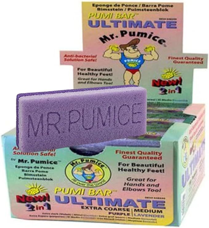 Mr. Pumice - Ultimate PUMI Bar: 2-in-1 Dual-Grit (Extra Coarse | Medium)
