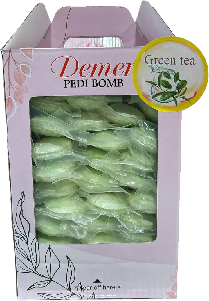 Demer Pedi Bomb - Green Tea (100 pcs or 400 pcs)