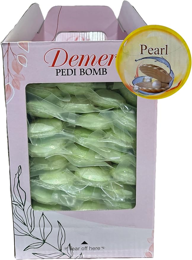 Demer Pedi Bomb - Pearl (100 pcs or 400 pcs)