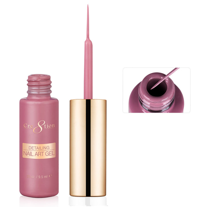 Cre8tion Detailing Nail Art Gel - Winter Collection (18 Colors)