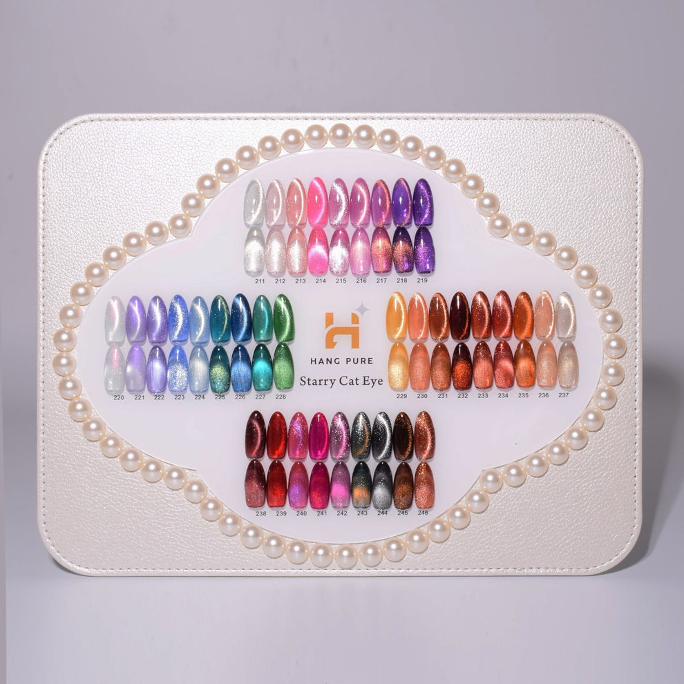 Hang Nail Product Starry Cat Eye Gel Polish Set – 36 Magnetic Colors (18ml) | 211-246