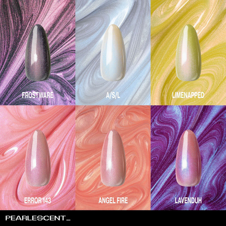 Apres Gel Couleur - Prismatic Gel Pearlescent Collection | 6 Pieces Collection
