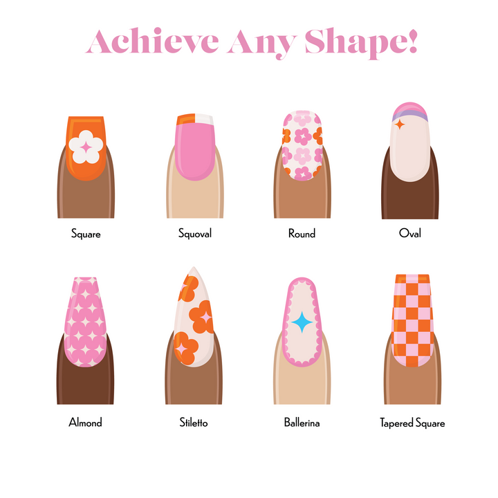 Buff Bloom 3-Way Buffers - Violet & White 060/100 (500 pieces)