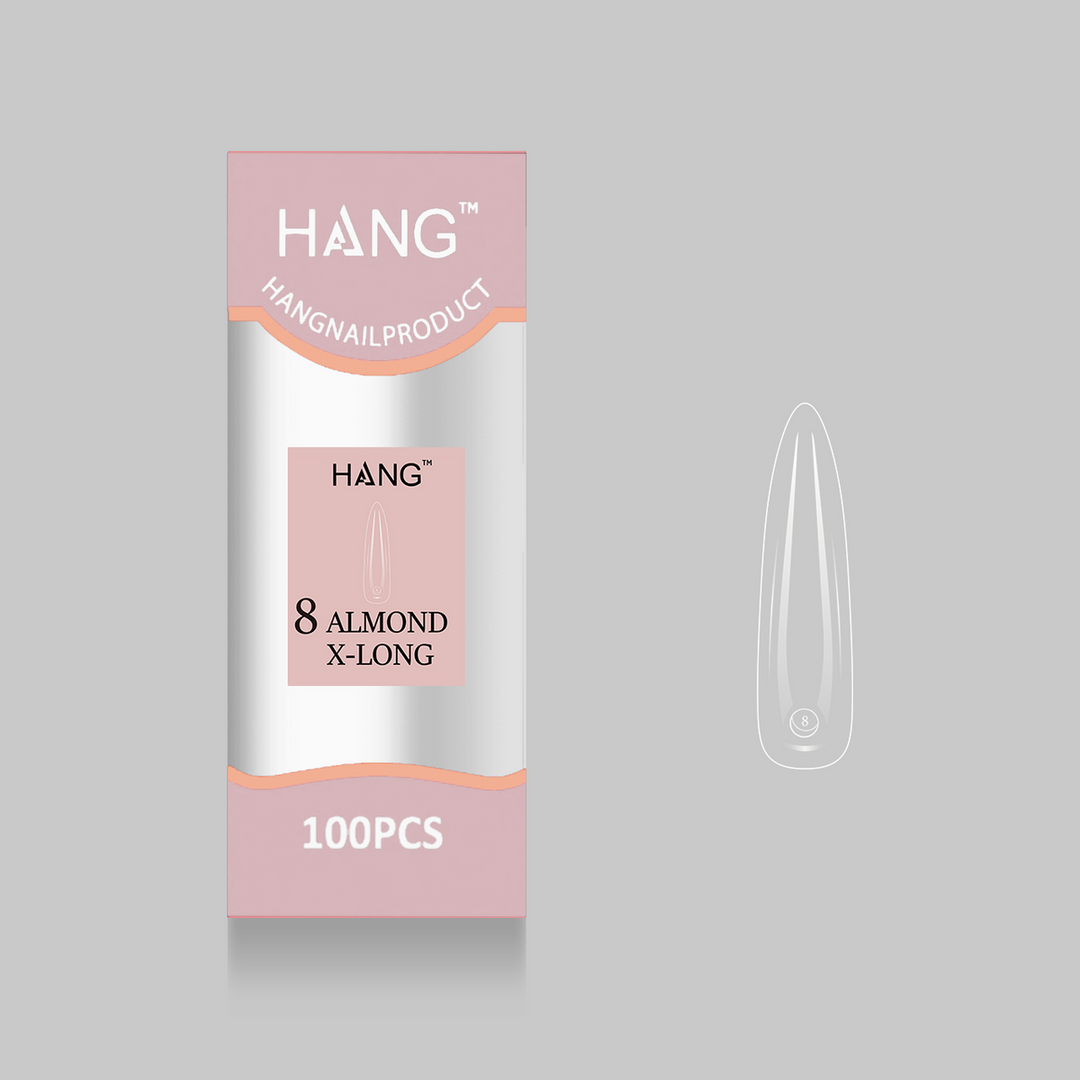 Hang Nail Products - Premium Tip Refill (Almond Extra Long) - 100 pcs.