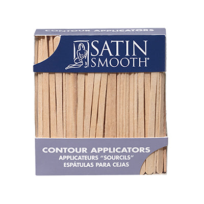 Satin Smooth Contour Eyebrow Applicators - 200 count