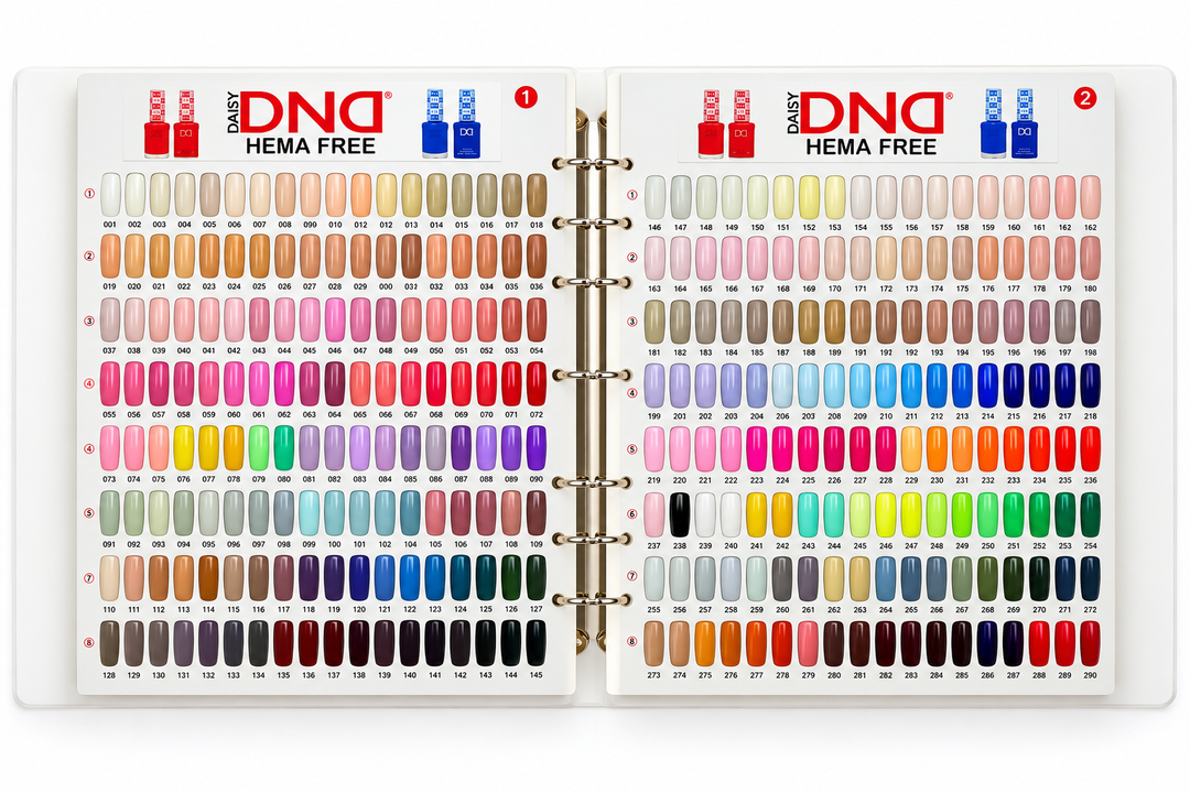 DND HEMA & TPO FREE Gel and Polish Matching Duo Full Collection | 290 Colors