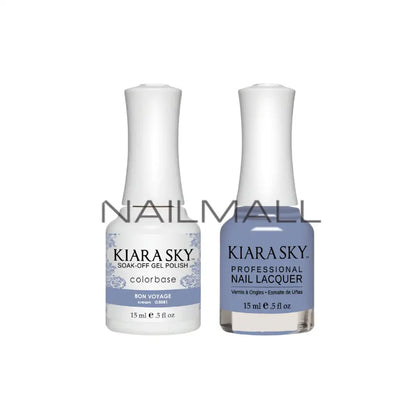 Kiara Sky	All in One	Gel Duo	Matching Gel and Nail Polish	Bon Voyage	5081