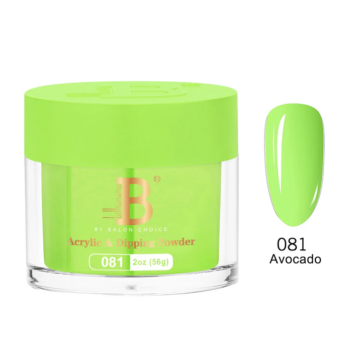 Billionaire Dip Acrylic Powder - Imperial Collection - Avocado (081)