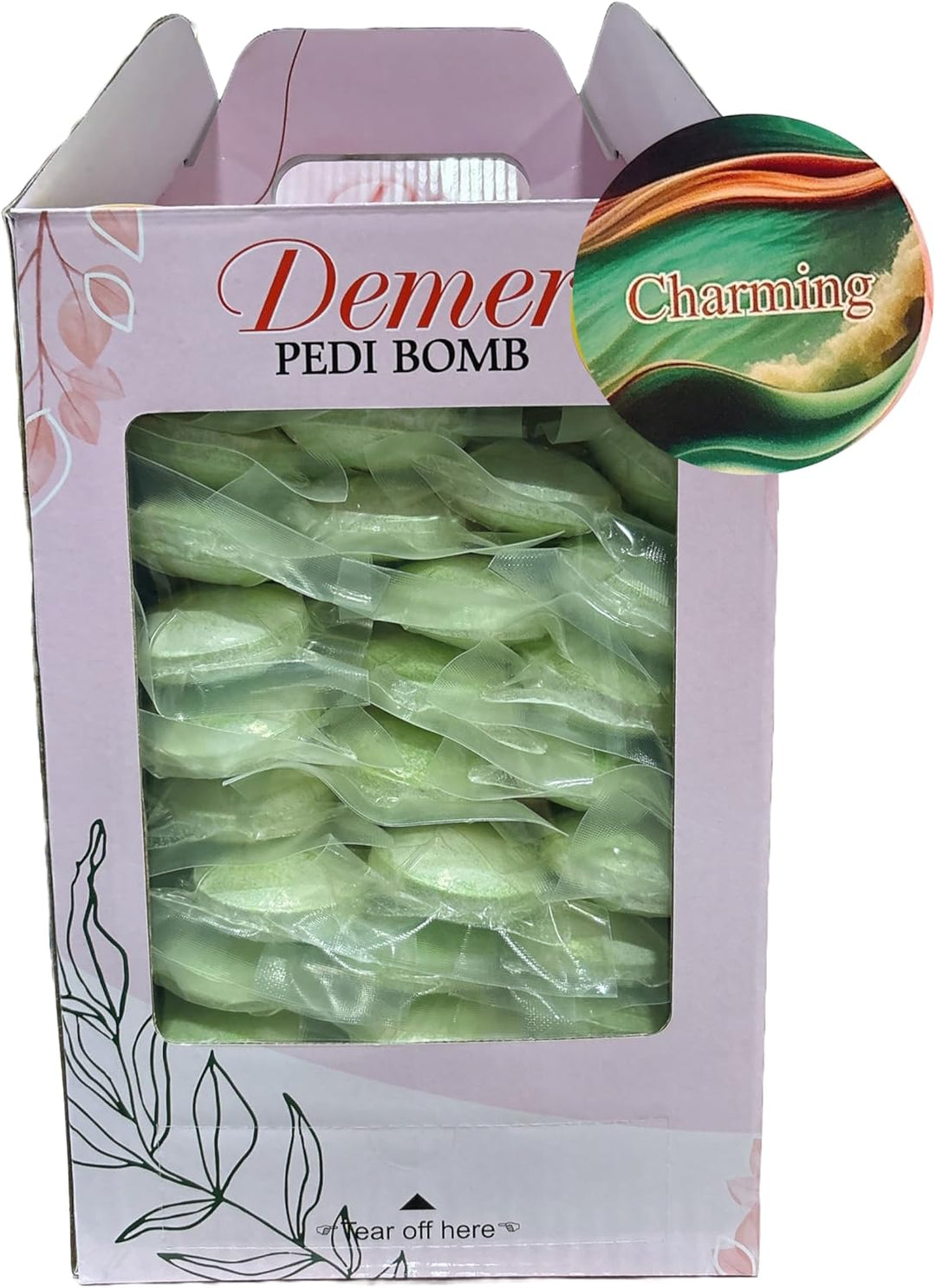 Demer Pedi Bomb - Charming (100 pcs or 400 pcs)