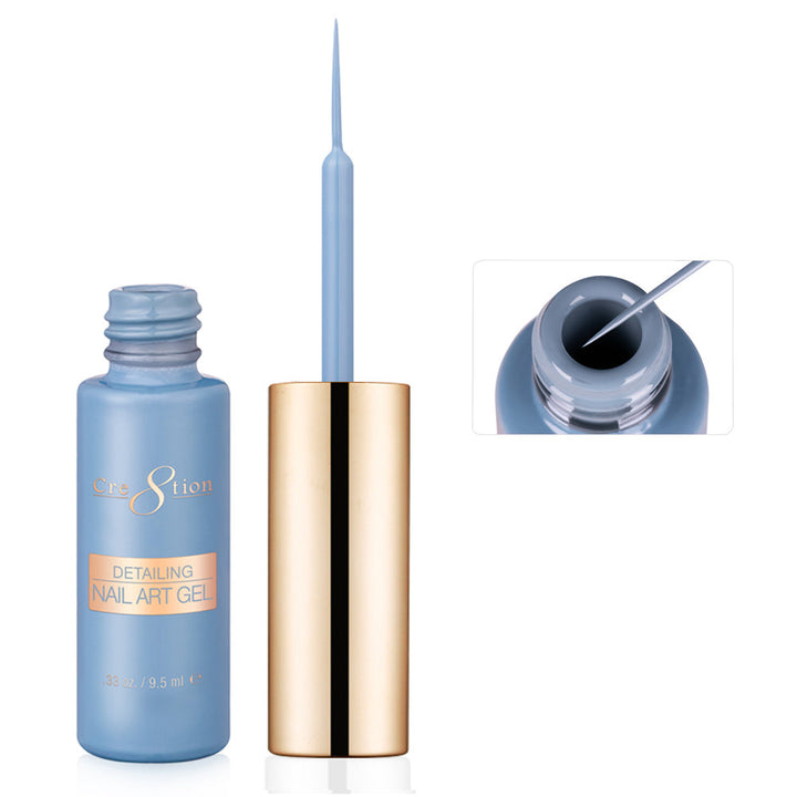 Cre8tion Detailing Nail Art Gel - Winter Collection (18 Colors)