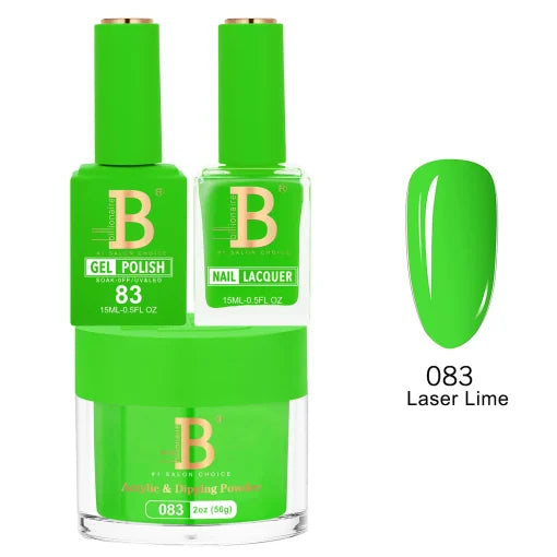 Billionaire Trio Matching Set - Imperial Collection - Laser Lime (083)
