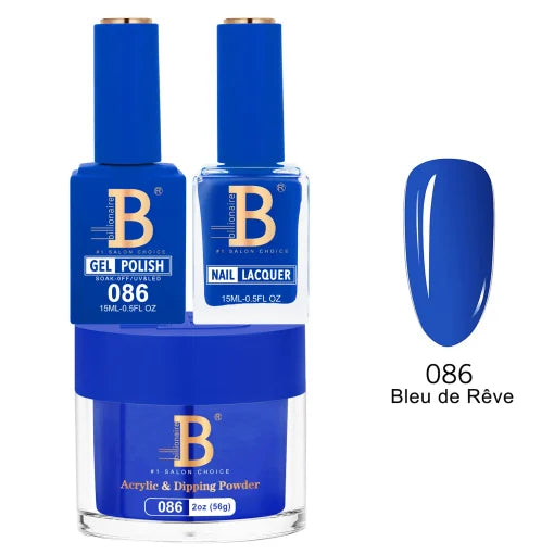 Billionaire Trio Matching Set - Imperial Collection - Bleu De Rêve (086)