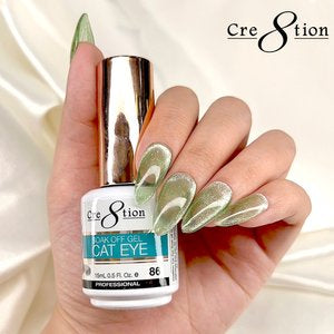 Cre8tion Cat Eye Soak Off Gel - 86